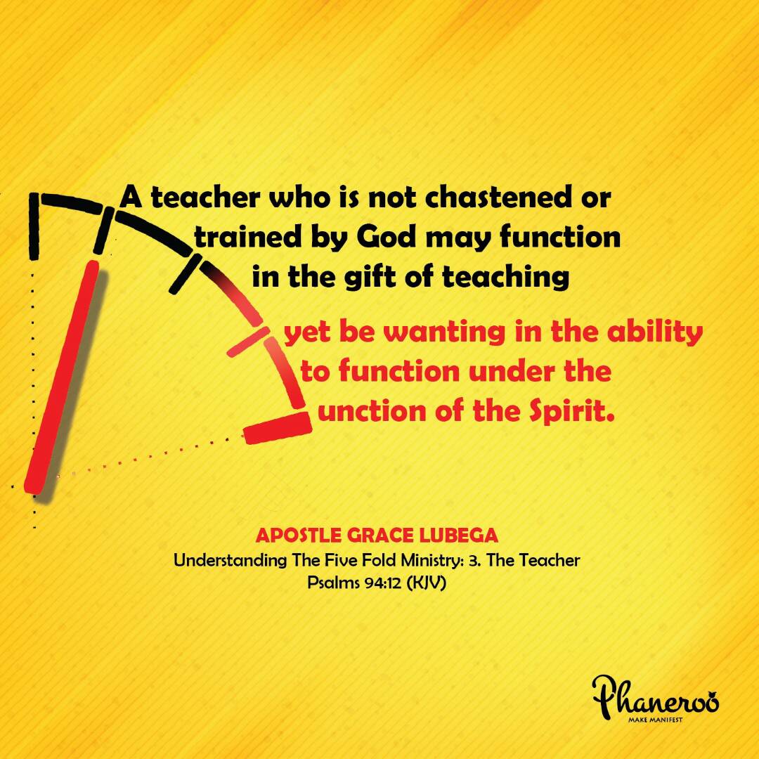 Understanding The Five Fold Ministry 3. The Teacher
