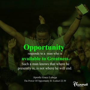 The Power Of Opportunity – 2