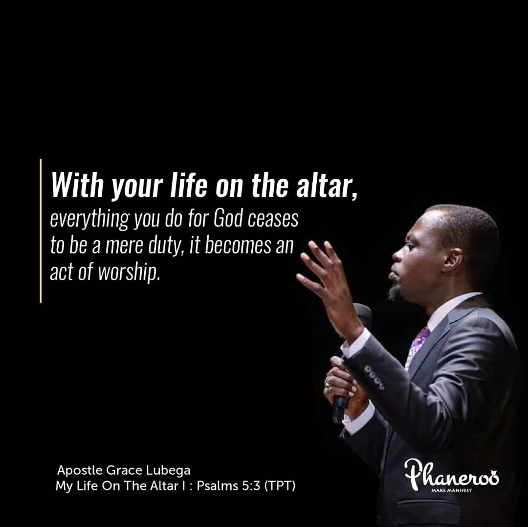My Life On The Altar 1 Phaneroo
