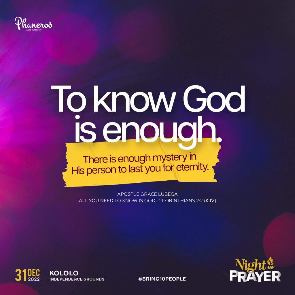All You Need To Know Is God - Phaneroo