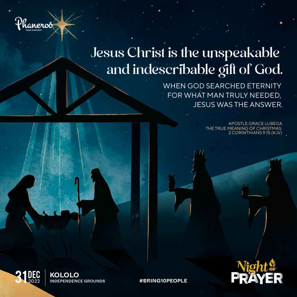The True Meaning Of Christmas Phaneroo