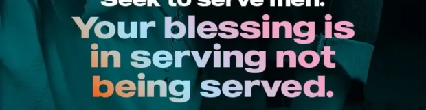 The Blessedness Of Serving