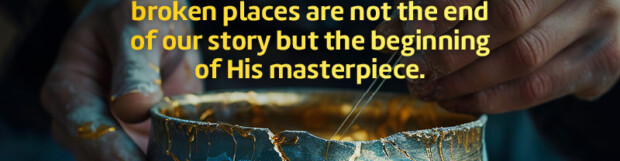 God Builds In The Broken Places