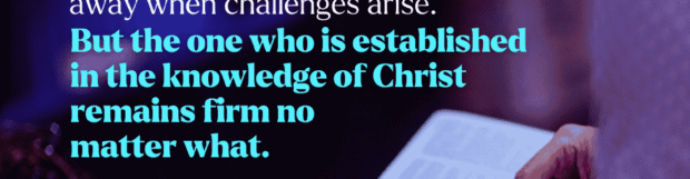 The Foundation Of Our Faith