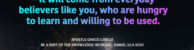 Be A Part Of The Knowledge Increase