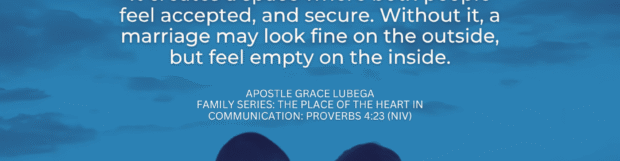 Family Series: The Place Of The Heart In Communication 