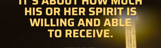 Are You Ready To Receive More?