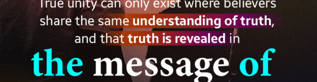 The Message Of Grace, The Foundation Of Unity