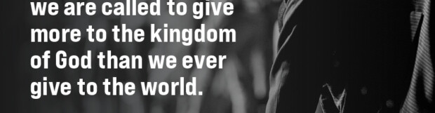 Embrace A Kingdom Mindset: A Life Above Worldliness