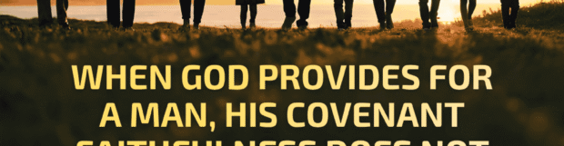 Kingdom Finance Principles: God’s Mind On Provision