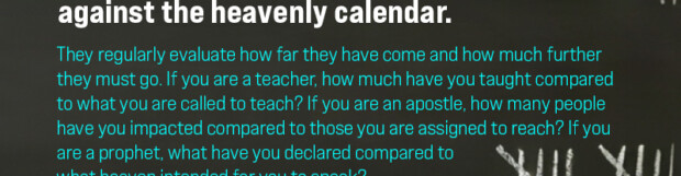 When a Man’s Days are Numbered