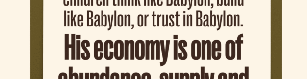 Kingdom Finance Principles: Build Wealth Outside The Babylonian System