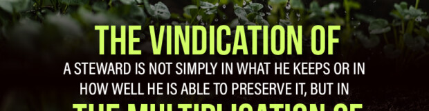 Kingdom Finance Principles: Multiplication And Stewardship