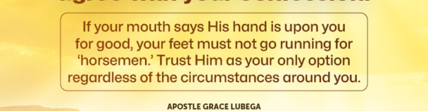 Leaning Entirely on God